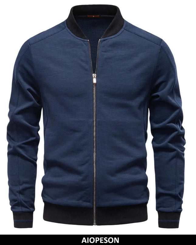 AIOPESON Men's Thicken Baseball Jacket - Warm Autumn Winter Sportswear