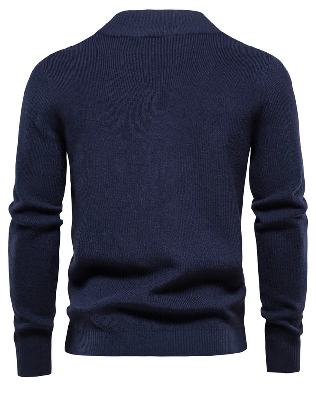 AIOPESON Men's Thicken Zipper Cardigan - High Quality Autumn Wear