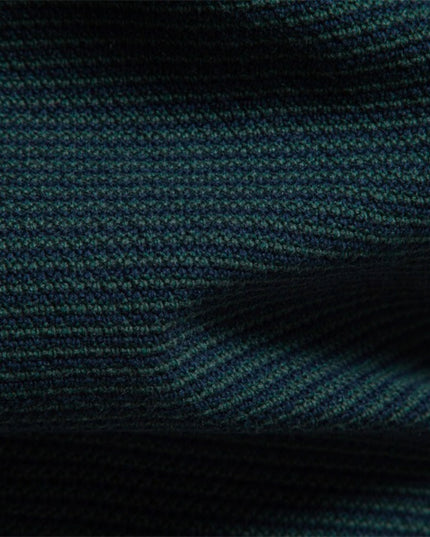 AIOPESON Men's Turtleneck Sweater - Striped Knit Pullover for Autumn