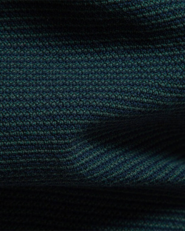 AIOPESON Men's Turtleneck Sweater - Striped Knit Pullover for Autumn