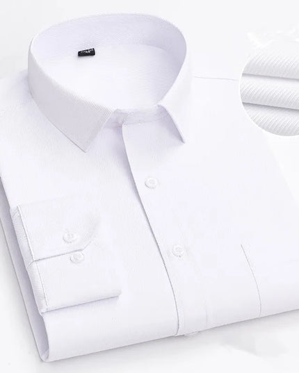 BAMBOOPLE Men's Long Sleeve Casual Shirt - Fashion Print, Standard Fit