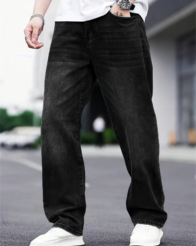 Baggy Denim Jeans - Oversized Fit for Casual Street Style