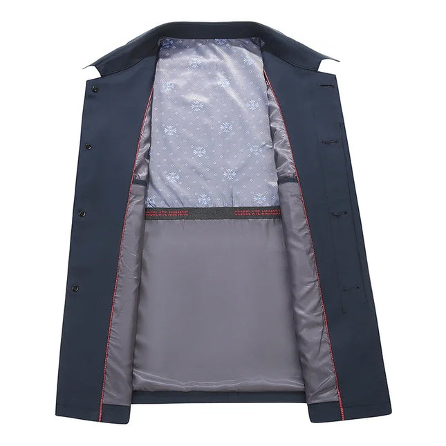 British Style Men's Jacket - Four Seasons Slimming Casual Workwear