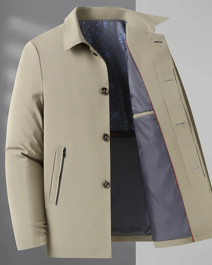 British Style Men's Jacket - Four Seasons Slimming Casual Workwear