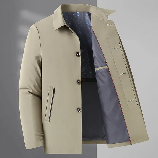 British Style Men's Jacket - Four Seasons Slimming Casual Workwear