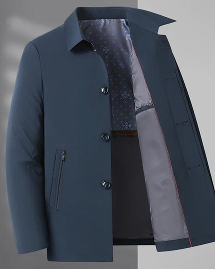 British Style Men's Jacket - Four Seasons Slimming Casual Workwear