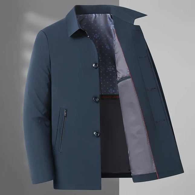 British Style Men's Jacket - Four Seasons Slimming Casual Workwear