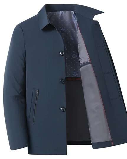 British Style Men's Jacket - Four Seasons Slimming Casual Workwear