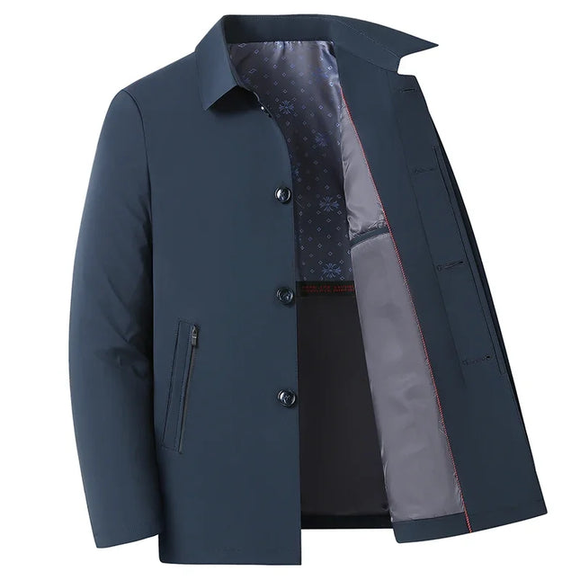British Style Men's Jacket - Four Seasons Slimming Casual Workwear