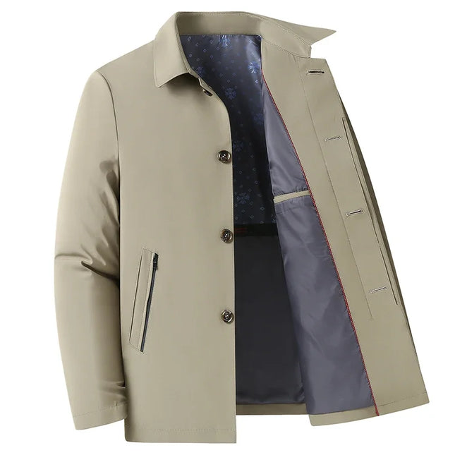 British Style Men's Jacket - Four Seasons Slimming Casual Workwear