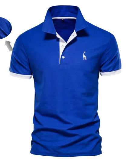 Casual Polo Shirts for Men - Slim Fit Cotton Blend