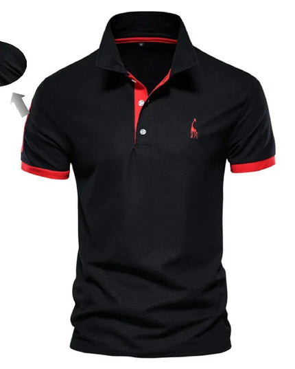 Casual Polo Shirts for Men - Slim Fit Cotton Blend