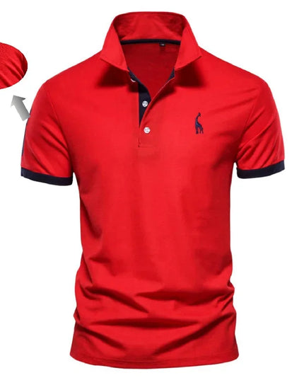 Casual Polo Shirts for Men - Slim Fit Cotton Blend