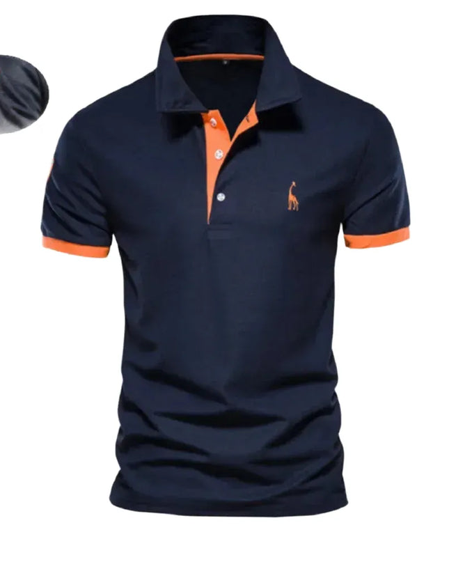 Casual Polo Shirts for Men - Slim Fit Cotton Blend