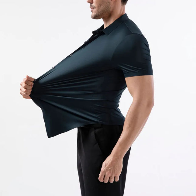 Classic Short Sleeve Summer Shirts for Men - Easy-Care & Wrinkle Free