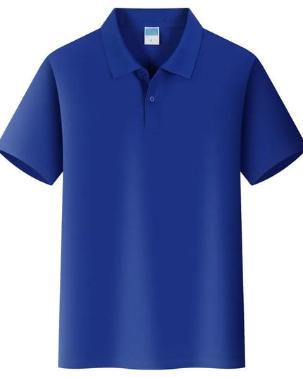 Colorful Solid Color Lapel Polo Shirt for Men & Women - Summer 2024