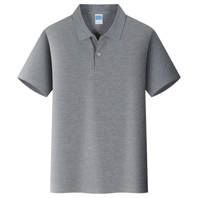 Colorful Solid Color Lapel Polo Shirt for Men & Women - Summer 2024