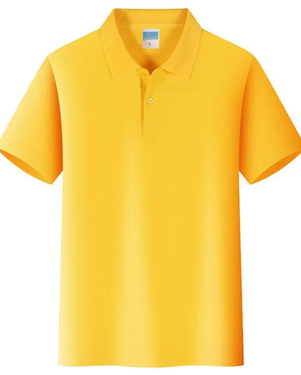 Colorful Solid Color Lapel Polo Shirt for Men & Women - Summer 2024