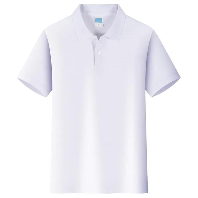 Colorful Solid Color Lapel Polo Shirt for Men & Women - Summer 2024