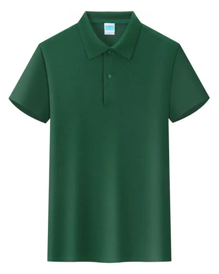Colorful Solid Color Lapel Polo Shirt for Men & Women - Summer 2024