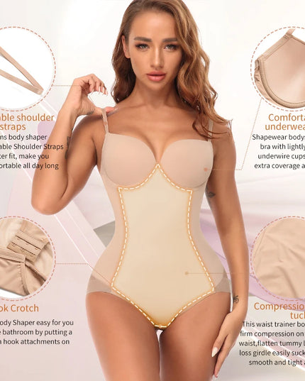 Underwear Girdles Bodysuit Shapewear - VOLDRI