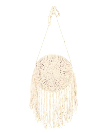 Round Straw Bag Clutch Handbag - VOLDRI