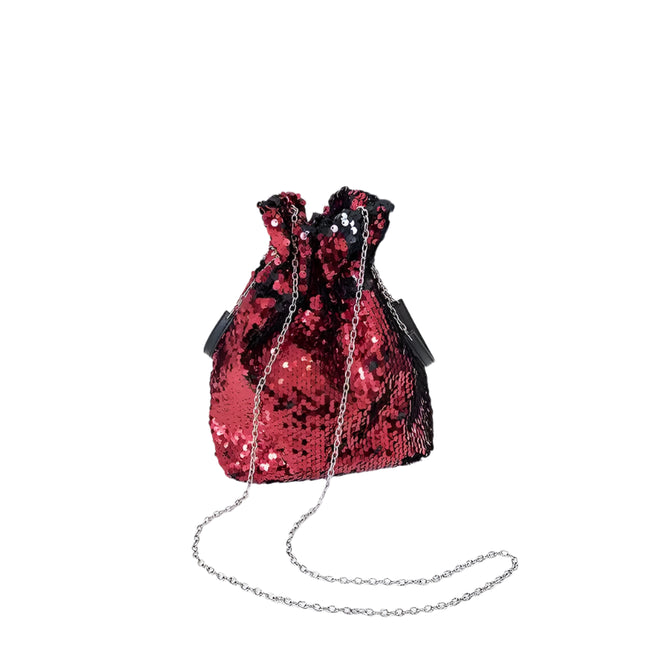 Colorful Sequin Bucket Bag - VOLDRI