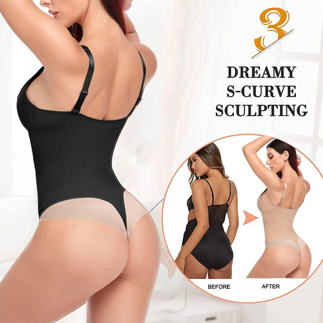 Thongs Bodysuit Shapewear - VOLDRI