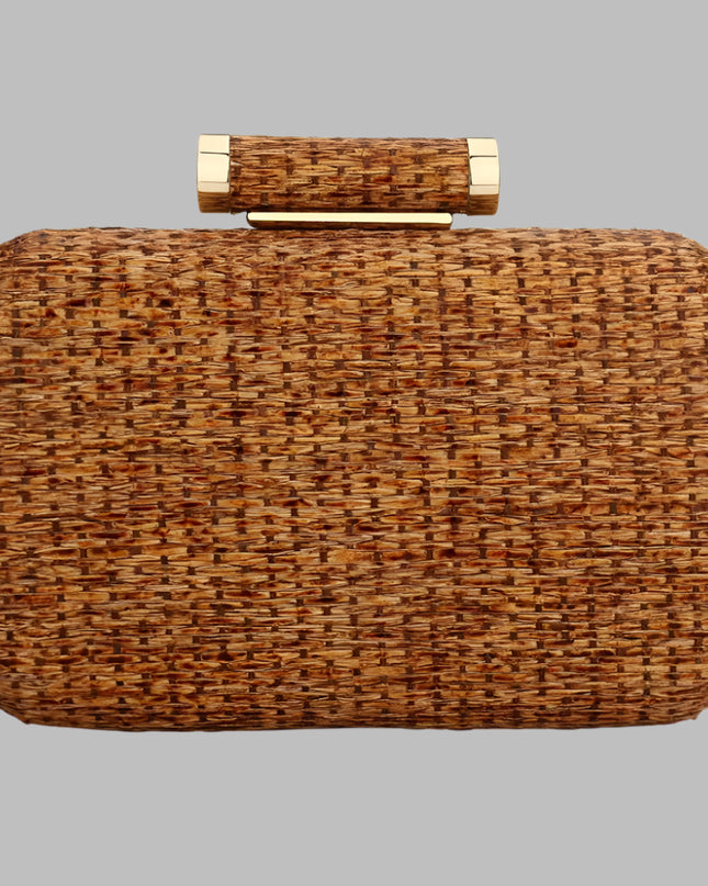 Straw Summer Clutch Bag - VOLDRI