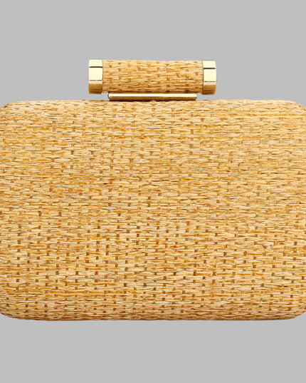 Straw Summer Clutch Bag - VOLDRI