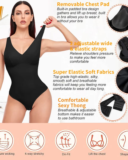 Binders Shapewear Bodysuit - VOLDRI