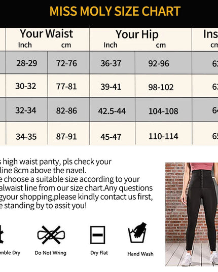 High Waist Leggings Compression - VOLDRI