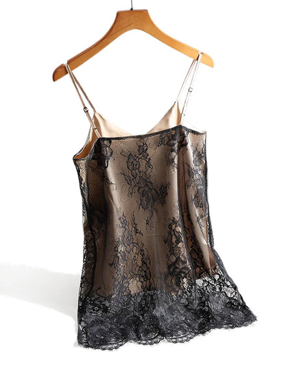 Sexy Lace Spaghetti Strap Top - VOLDRI