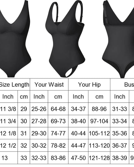 Binders Shapewear Bodysuit - VOLDRI