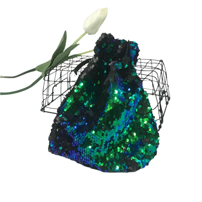 Colorful Sequin Bucket Bag - VOLDRI