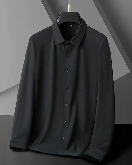 High Stretch Men's Casual Shirts - Short Sleeve, Breathable Fabric