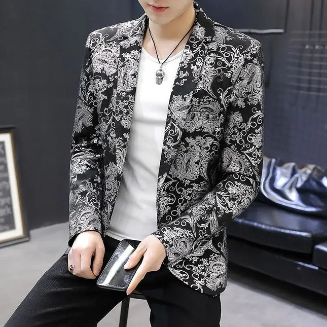 Korean Style Slim-Fit Blazer for Women - Elegant Casual Business Wear