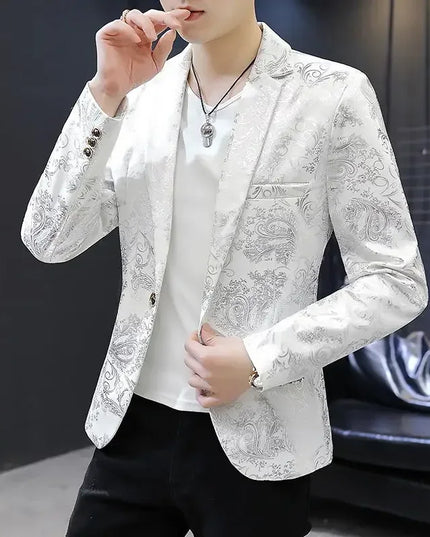 Korean Style Slim-Fit Blazer for Women - Elegant Casual Business Wear
