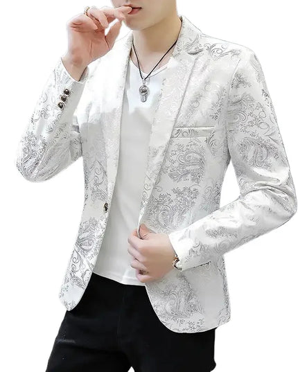 Korean Style Slim-Fit Blazer for Women - Elegant Casual Business Wear
