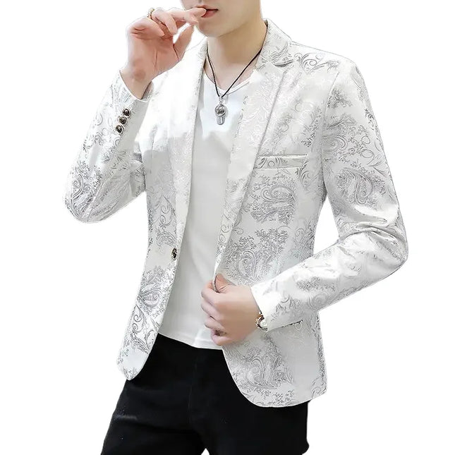 Korean Style Slim-Fit Blazer for Women - Elegant Casual Business Wear