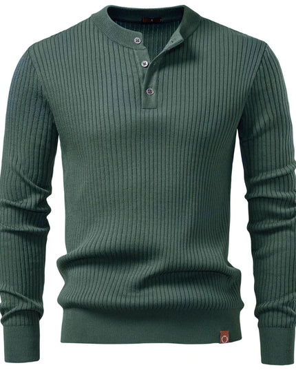 Long Sleeve Polo Shirt for Men - Casual Autumn Fit