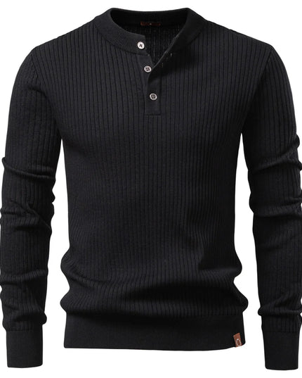 Long Sleeve Polo Shirt for Men - Casual Autumn Fit