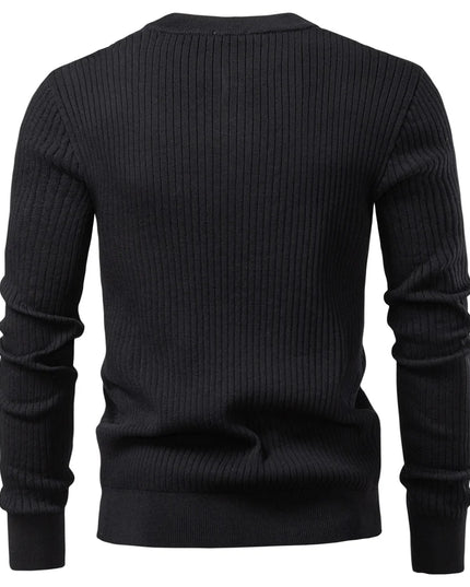 Long Sleeve Polo Shirt for Men - Casual Autumn Fit