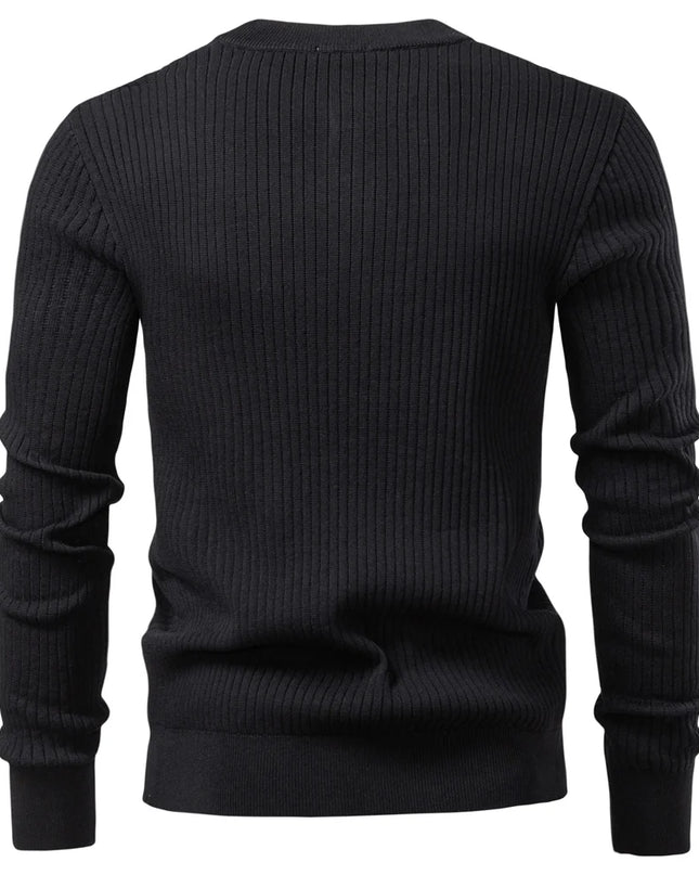 Long Sleeve Polo Shirt for Men - Casual Autumn Fit