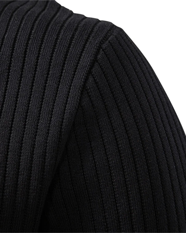 Long Sleeve Polo Shirt for Men - Casual Autumn Fit