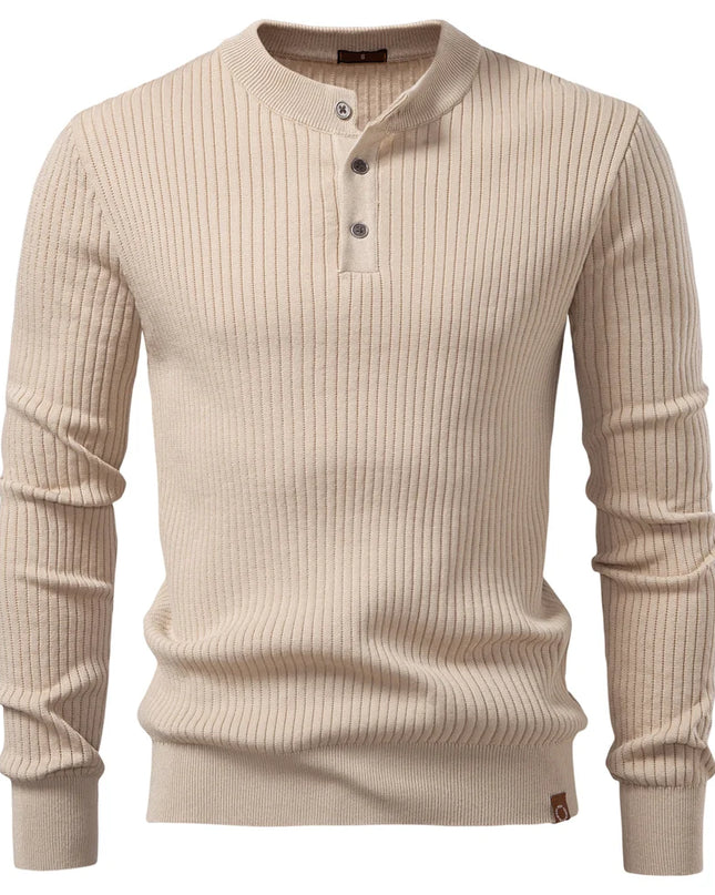 Long Sleeve Polo Shirt for Men - Casual Autumn Fit