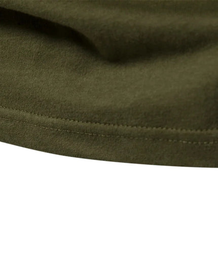 Men's 100% Cotton Long Sleeve T-Shirt - Casual O-Neck Tee