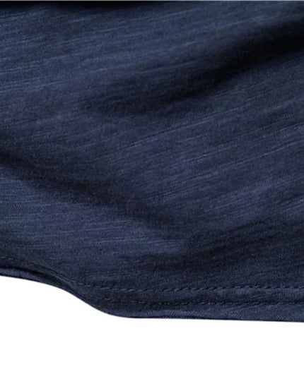 Men's 100% Cotton V-Neck T-Shirt - Slim Fit Casual Tees