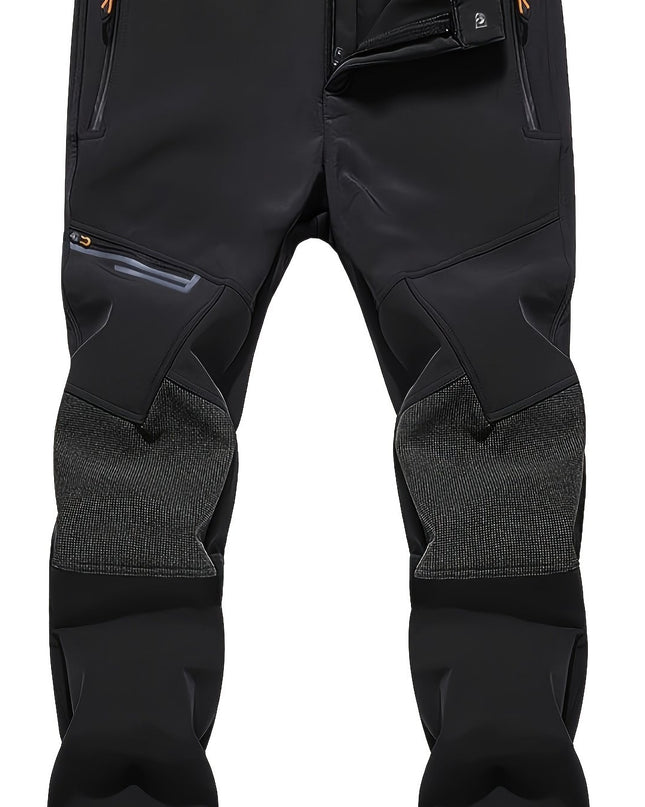 Men's All-Season Cargo Hiking Pants - Quick-Dry, Reinforced Knees