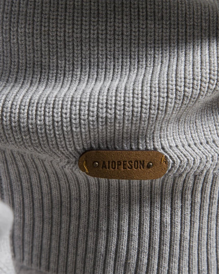 Men's Autumn Cotton Zipper Cardigan - Warm Casual Sweater